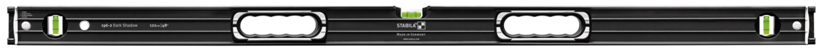 STABILA Wasserwaagen-Set 196-2 Dark Shadow, 2-teilig: 61 cm, 122 cm STABILA Wasserwaagen-Set 196-2 Dark Shadow, 2-teilig: 61 cm, 122 cm