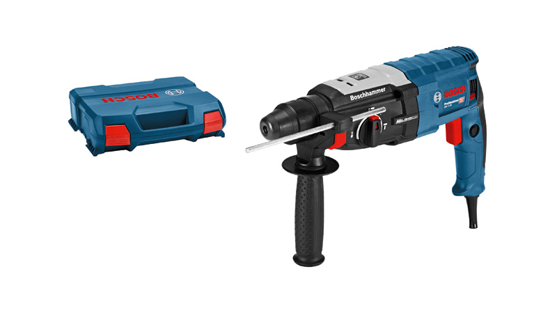 Bosch Bohrhammer GBH 2-28 mit SDS-plus, Handwerkerkoffer Bosch Bohrhammer GBH 2-28 mit SDS-plus, Handwerkerkoffer