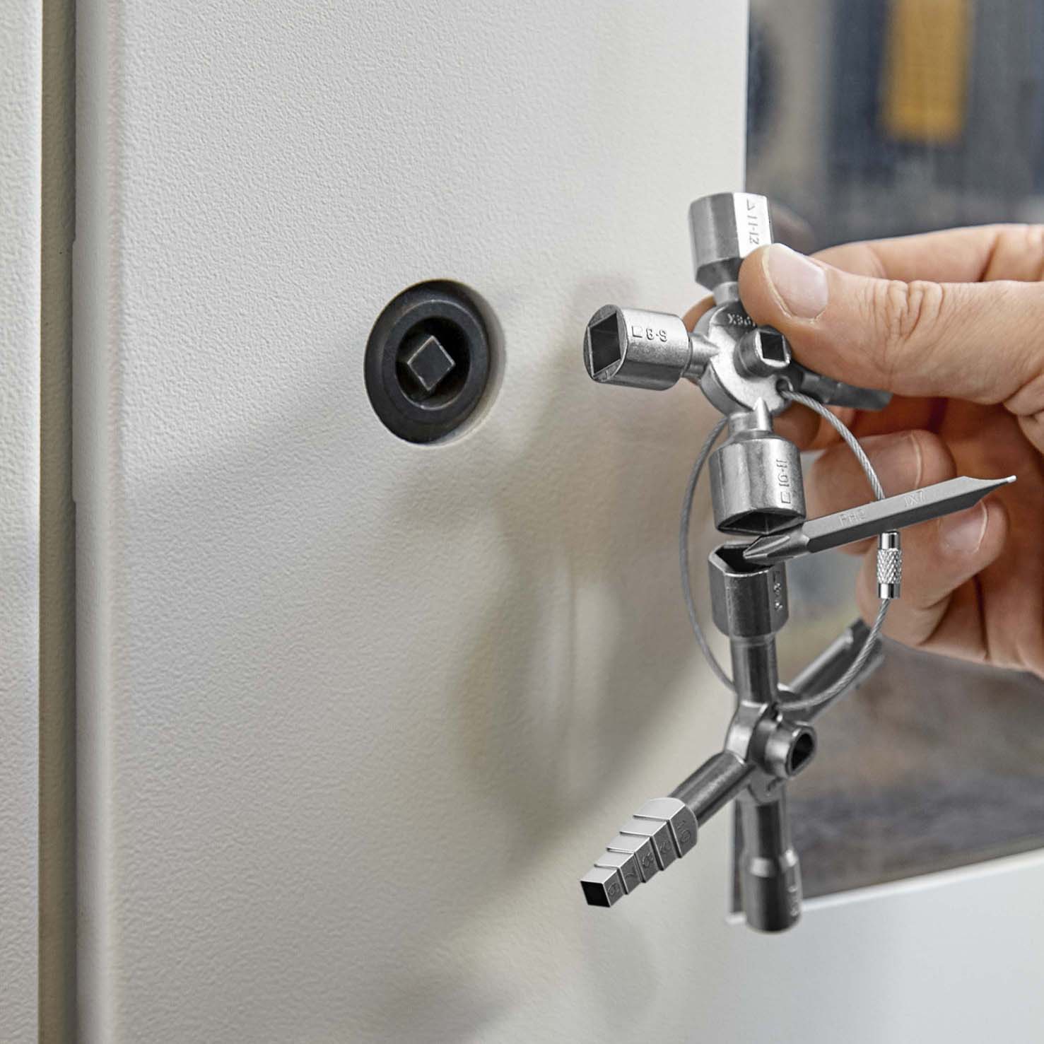 KNIPEX Schaltschrankschlüssel TwinKey