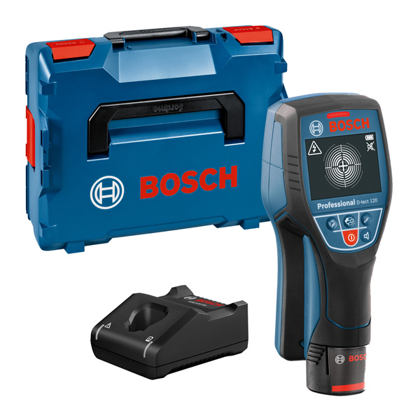 BOSCH Ortungsgerät Wallscanner D-tect 120, mit 1 x 1.5 Ah Li-Ion Akku, L-BOXX BOSCH Ortungsgerät Wallscanner D-tect 120, mit 1 x 1.5 Ah Li-Ion Akku, L-BOXX