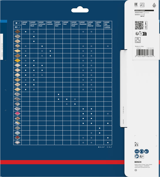 BOSCH Kreissägeblatt Expert for Aluminium, 254 x 30 x 2,8 mm, 80