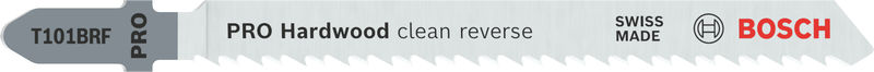BOSCH Stichsägeblatt T 101 BRF Clean for Hard Wood, 25er-Pack