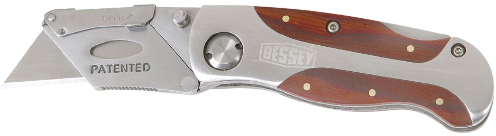 BESSEY Cuttermesser mit Holzgriff BESSEY Cuttermesser mit Holzgriff