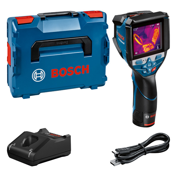BOSCH Wärmebildkamera GTC 600 C, 1 x Akku GBA 12V 2.0Ah in L-BOXX