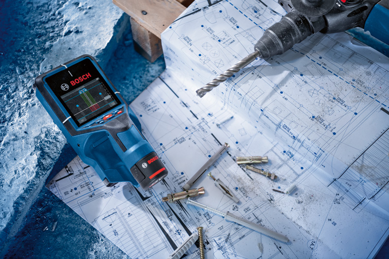 BOSCH Ortungsgerät Wallscanner D-tect 200 C mit 4x 1,5 V-LR6-Batterie (AA) BOSCH Ortungsgerät Wallscanner D-tect 200 C mit 4x 1,5 V-LR6-Batterie (AA)