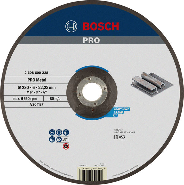 BOSCH Schruppscheibe gekröpft Expert for Metal BOSCH Schruppscheibe gekröpft Expert for Metal