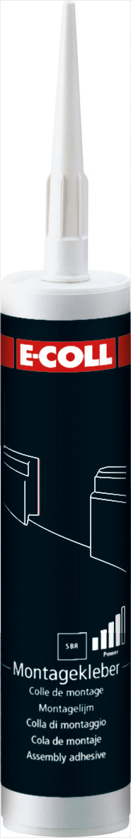 E-COLL Montagekleber 310ml/400g E-COLL Montagekleber 310ml/400g