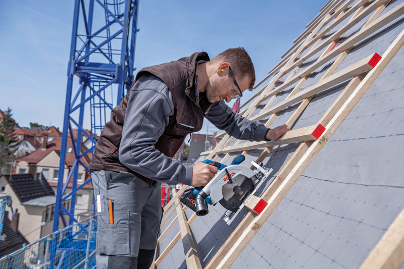 BOSCH Akku-Handkreissäge GKS 18V-57-2 BOSCH Akku-Handkreissäge GKS 18V-57-2
