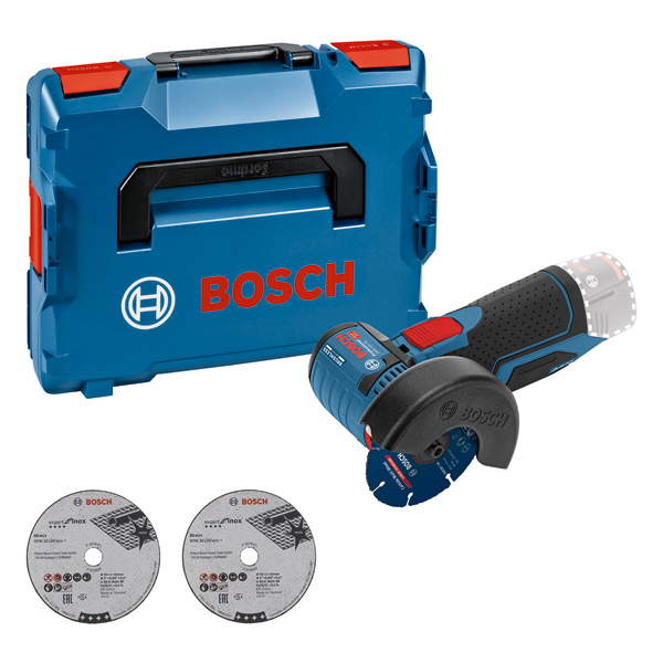 BOSCH Akku-Winkelschleifer GWS 12V-76 in L-BOXX BOSCH Akku-Winkelschleifer GWS 12V-76 in L-BOXX