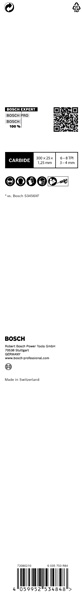 BOSCH EXPERT ‘Multi Material’ S 1256 XHM Säbelsägeblatt, 1 Stück BOSCH EXPERT ‘Multi Material’ S 1256 XHM Säbelsägeblatt, 1 Stück