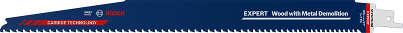 BOSCH EXPERT Wood with Metal Demolition S1267XHM Säbelsägeblatt, 1 Stück