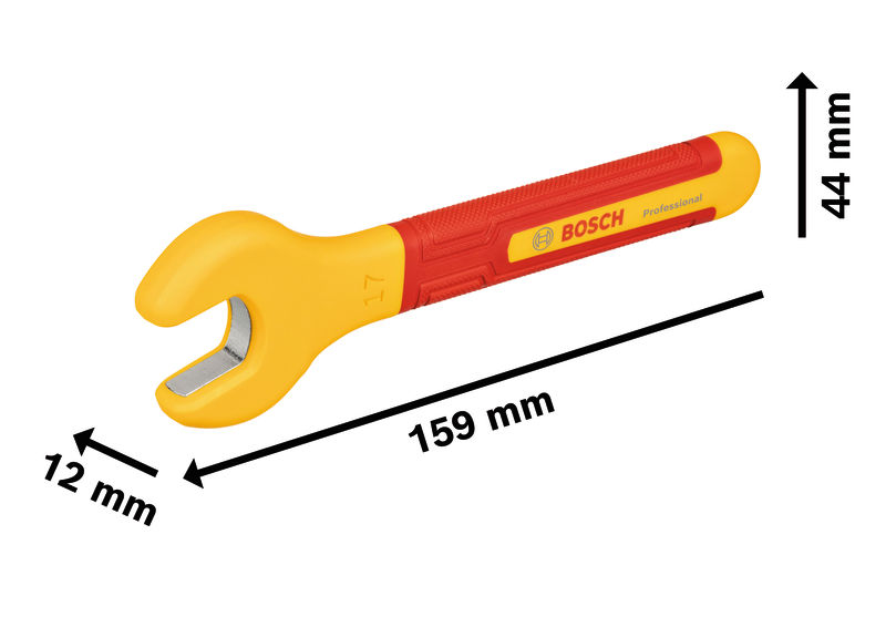 BOSCH VDE-Einmaulschlüssel 17 mm BOSCH VDE-Einmaulschlüssel 17 mm