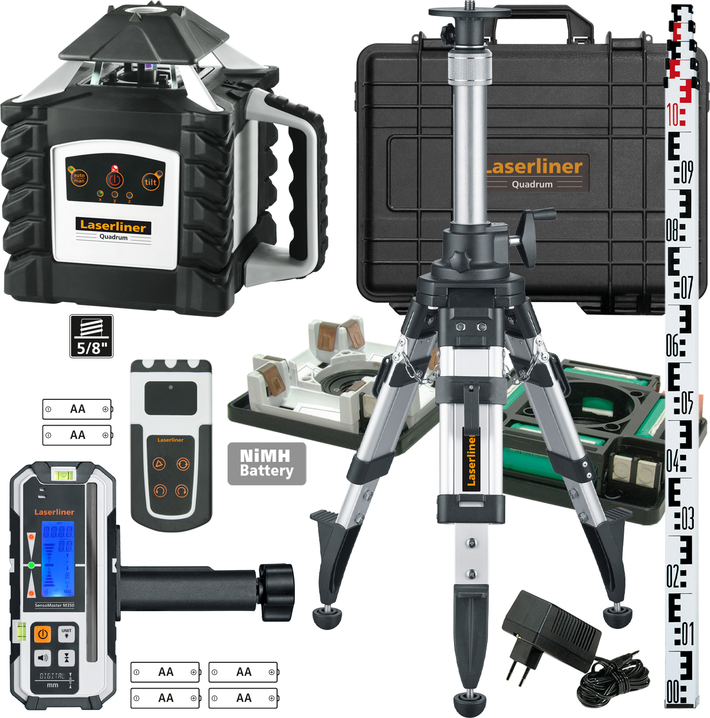 LASERLINER Quadrum M 350 S Set 2 LT incl. P175 + LT 5 LASERLINER Quadrum M 350 S Set 2 LT incl. P175 + LT 5