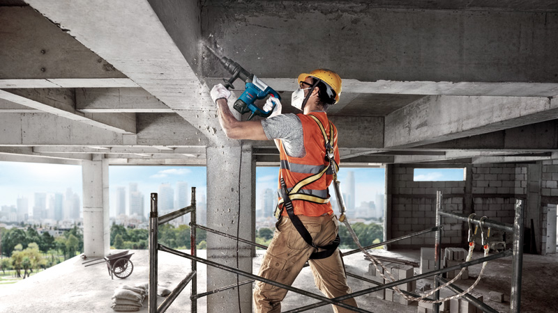 BOSCH Schlaghammer GSH 5 mit SDS-MAX BOSCH Schlaghammer GSH 5 mit SDS-MAX