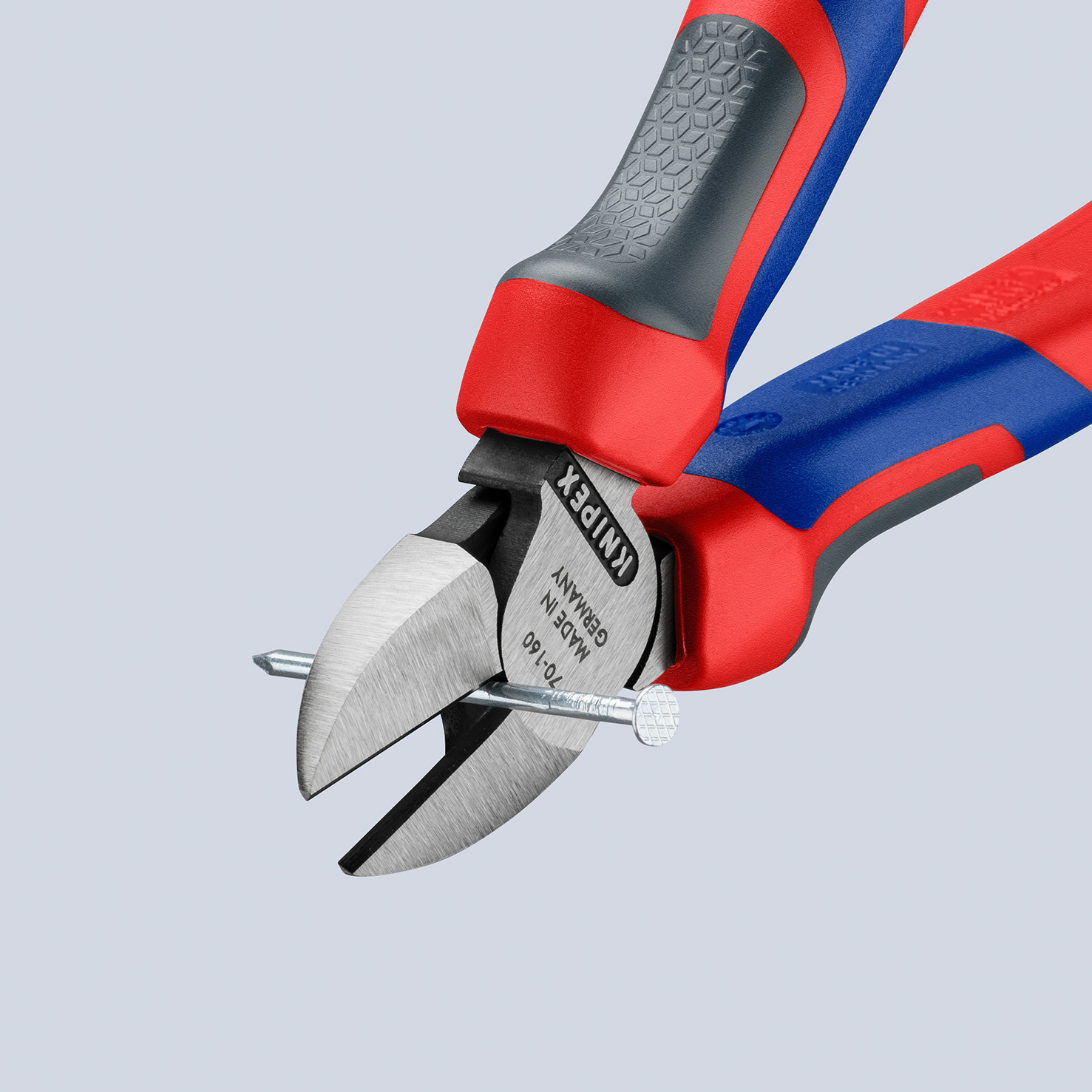 KNIPEX Seitenschneider schwarz atramentiert 160 mm