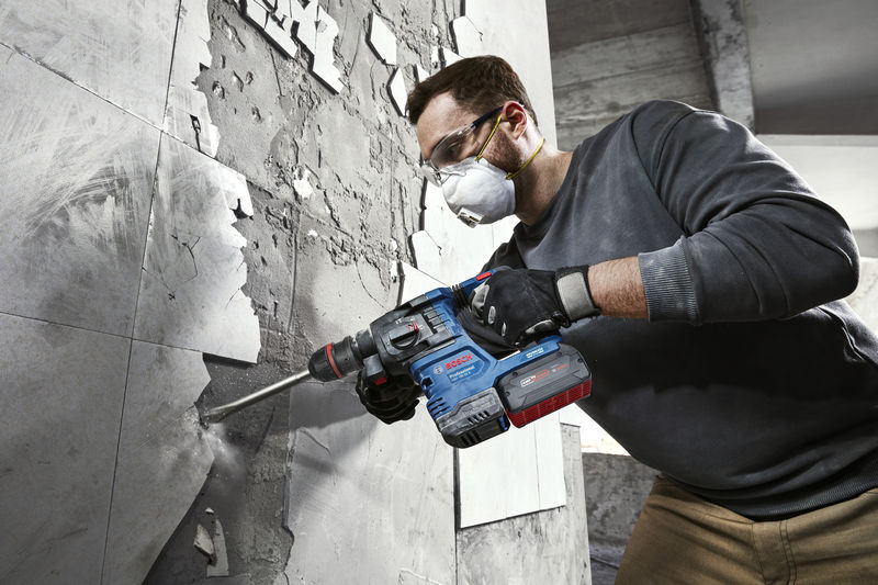 BOSCHAkku-Bohrhammer mit ONECHUCK GBH 18V-22 X BOSCHAkku-Bohrhammer mit ONECHUCK GBH 18V-22 X