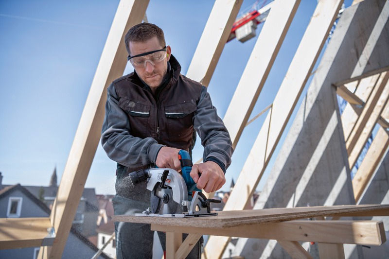 BOSCH Akku-Handkreissäge GKS 18V-57-2 BOSCH Akku-Handkreissäge GKS 18V-57-2