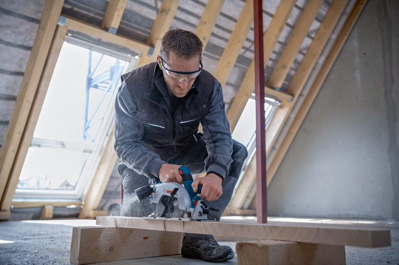 BOSCH Akku-Handkreissäge GKS 18V-57-2 L in L-BOXX BOSCH Akku-Handkreissäge GKS 18V-57-2 L in L-BOXX