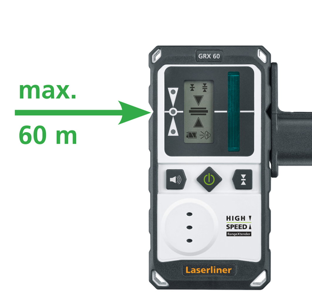 LASERLINER Laserempfänger RangeXtender G60 LASERLINER Laserempfänger RangeXtender G60