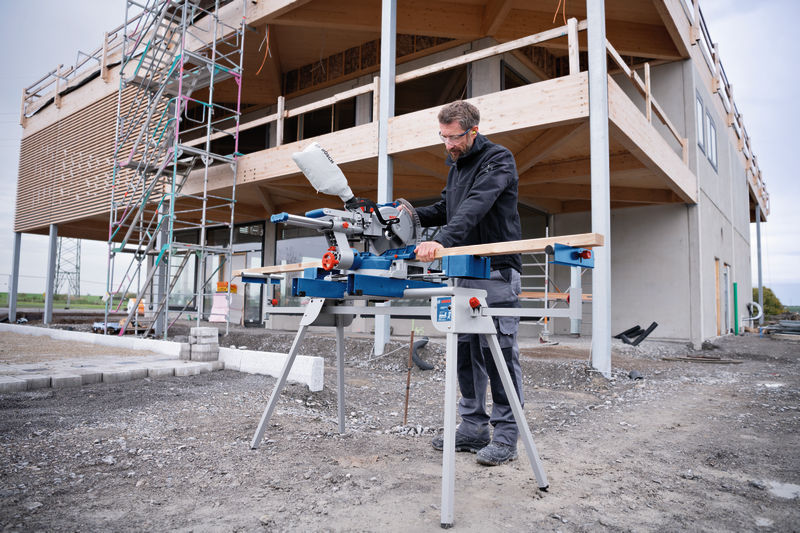 BOSCH Akku-Kapp- und Gehrungssäge BITURBO GCM 18V-254 D BOSCH Akku-Kapp- und Gehrungssäge BITURBO GCM 18V-254 D