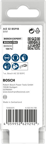 BOSCH PRO AIZ 32 BSPIB Blatt für Multifunktionswerkzeuge, 32 x 50 mm, 10-tlg.
