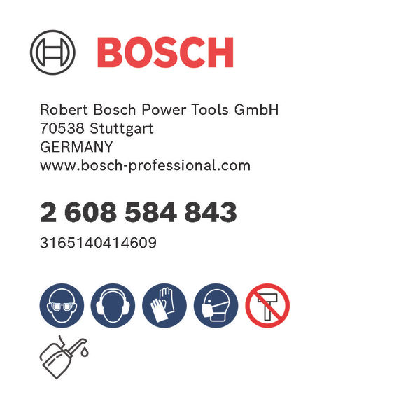 BOSCH Zentrierbohrer HSS-Co BOSCH Zentrierbohrer HSS-Co