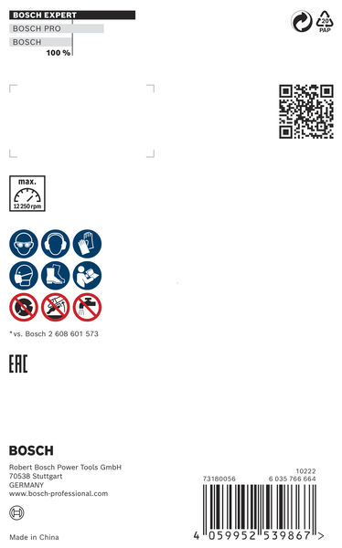 BOSCH EXPERT Concrete Topfscheibe, 125x22,23x4,5 mm BOSCH EXPERT Concrete Topfscheibe, 125x22,23x4,5 mm