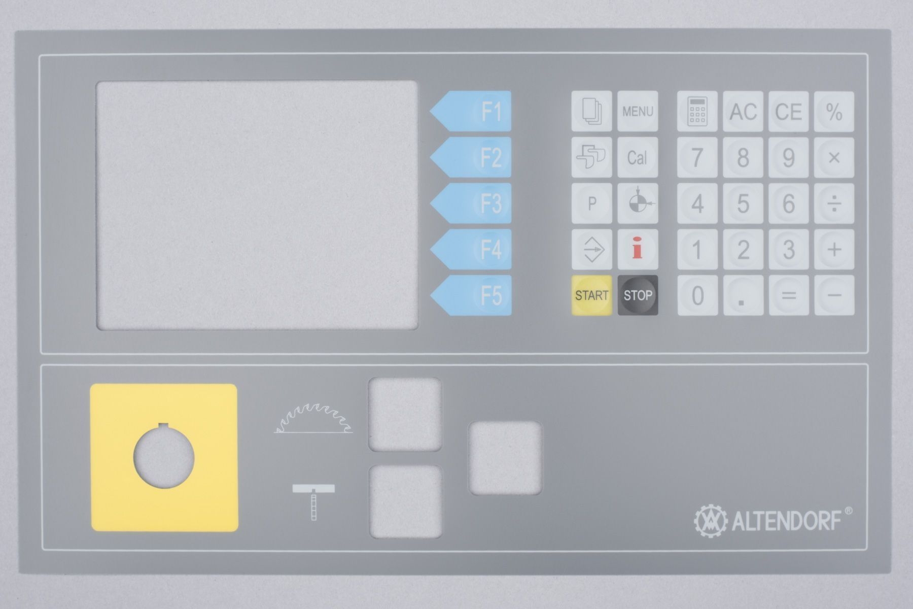 ALTENDORF Folie für Bedienpaneel F 45 (Elmo - c.a.t.s)