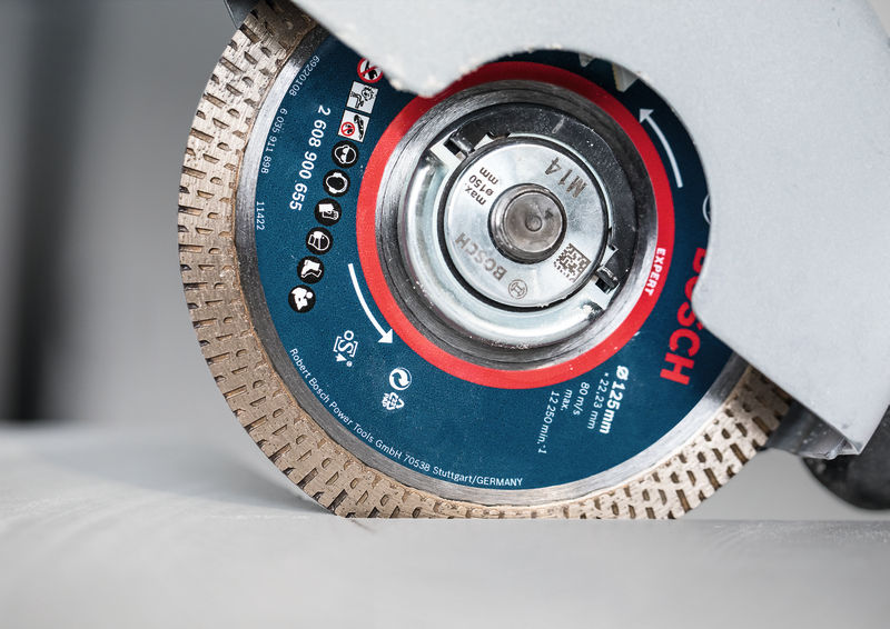 BOSCH EXPERT HardCeramic Diamanttrennscheiben, 125 x 22,23 x 1,4 x 10 mm BOSCH EXPERT HardCeramic Diamanttrennscheiben, 125 x 22,23 x 1,4 x 10 mm
