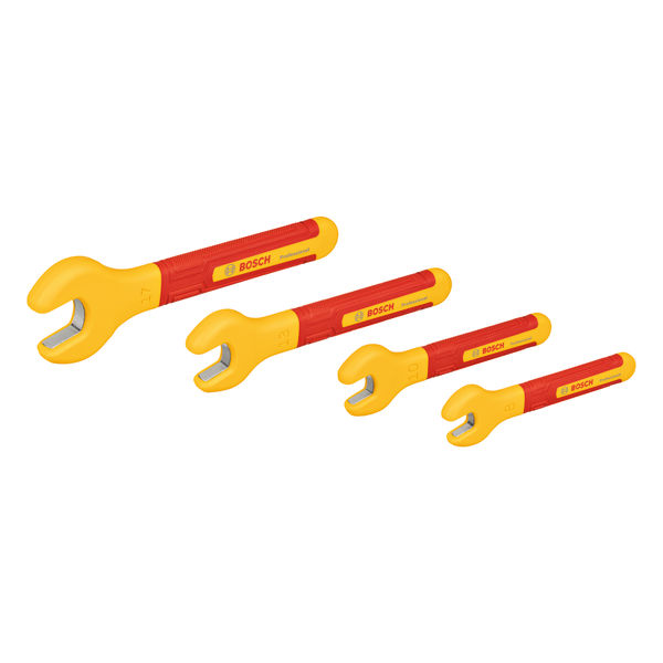 BOSCH VDE-Einmaulschlüssel-Set 4-tlg. BOSCH VDE-Einmaulschlüssel-Set 4-tlg.