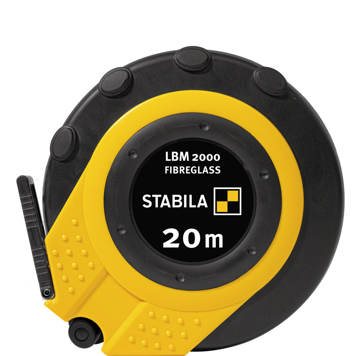 STABILA Kapselbandmaß LBM 2000 FIBREGLASS, 20 m, Glasfaserband, metrische Skala