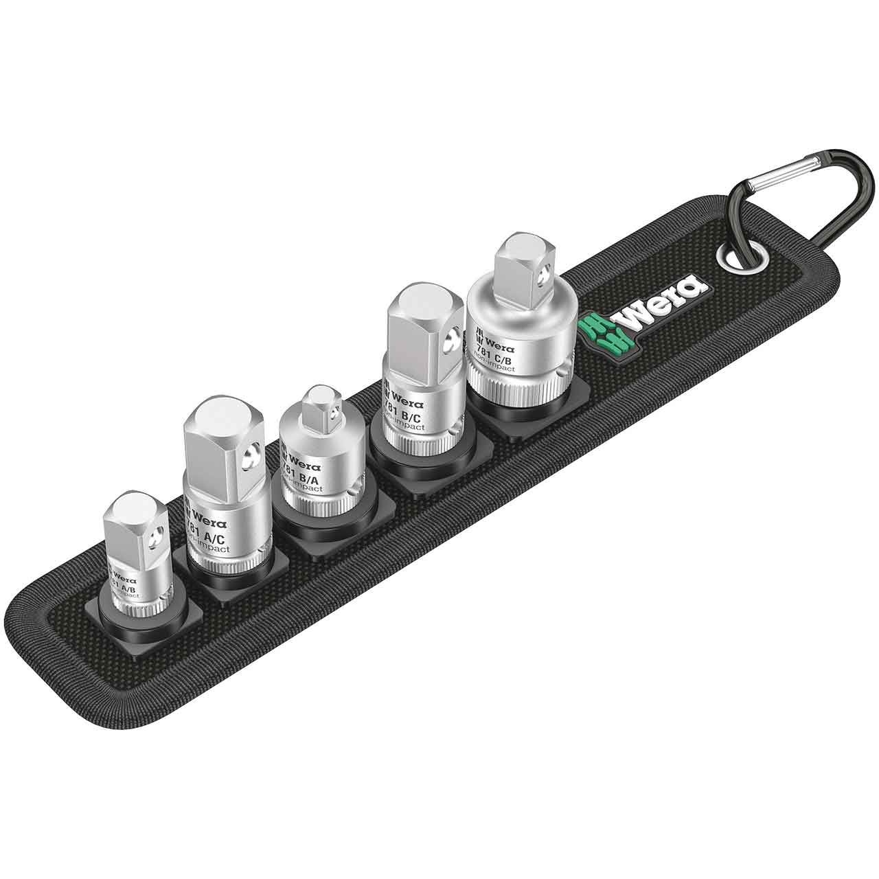 WERA Verbindungsteile-Set 781/5 Set 1, 5-teilig