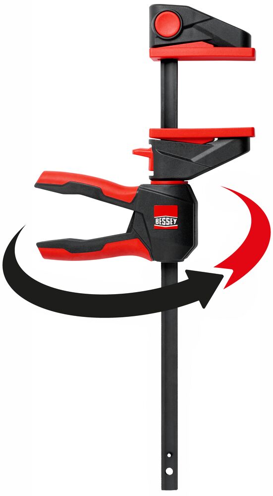 BESSEY Einhandzwinge mit drehbarem Griff EZ360-15