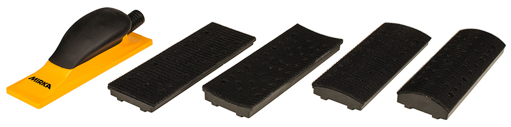 MIRKA Handblock Kit 70x198mm Grip 40L Gelb