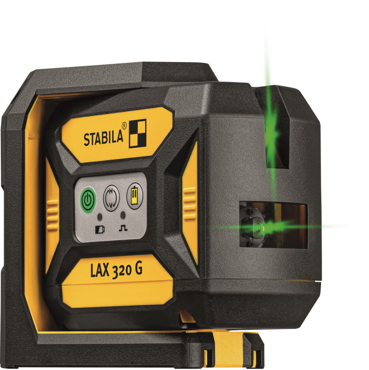 STABILA Kreuzlinien-Lot-Laser LAX 320 G, 5-teiliges Set STABILA Kreuzlinien-Lot-Laser LAX 320 G, 5-teiliges Set