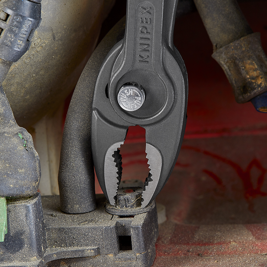 KNIPEX Frontgreifzange TwinGrip schwarz atramentiert 200 mm