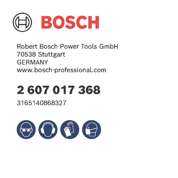 BOSCH Meißel-Set SDS max, 4-teilig, 400 x 25 mm, 400 mm BOSCH Meißel-Set SDS max, 4-teilig, 400 x 25 mm, 400 mm