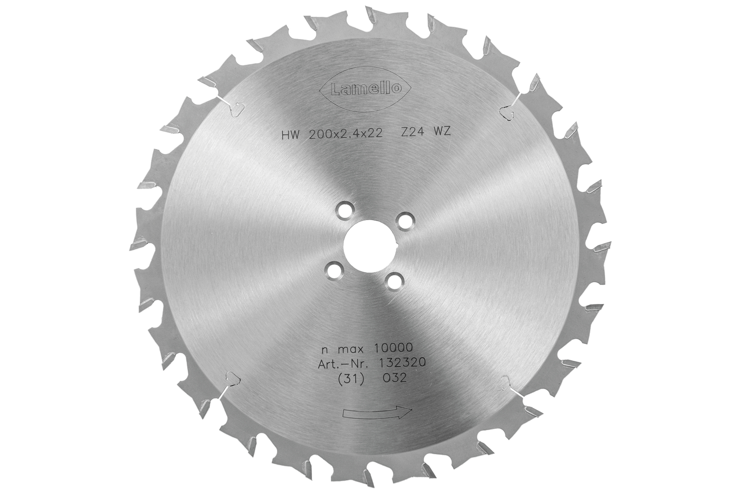 LAMELLO Sägeblatt, Ø 200 mm, Z24