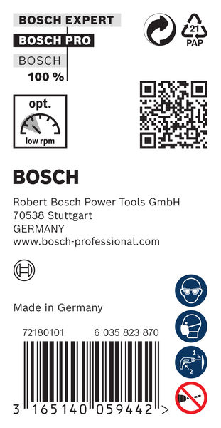 BOSCH Schalungs- und Installationsbohrer BOSCH Schalungs- und Installationsbohrer