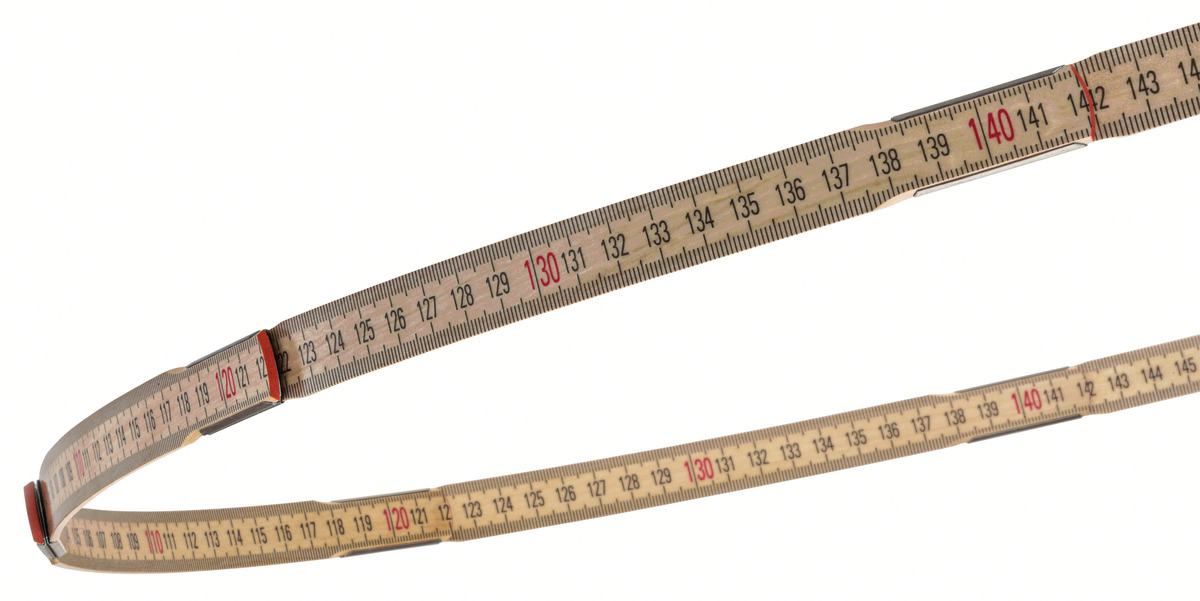 STABILA Holz-Gliedermaßstab Type 507 N, 2 m, naturfarben