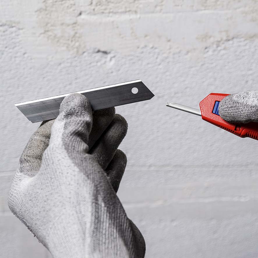 KNIPEX 90 10 165 BK CutiX Universalmesser 165 mm