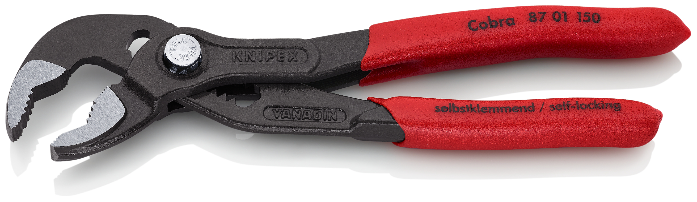 KNIPEX Hightech-Wasserpumpenzange Cobra grau atramentiert 150 mm