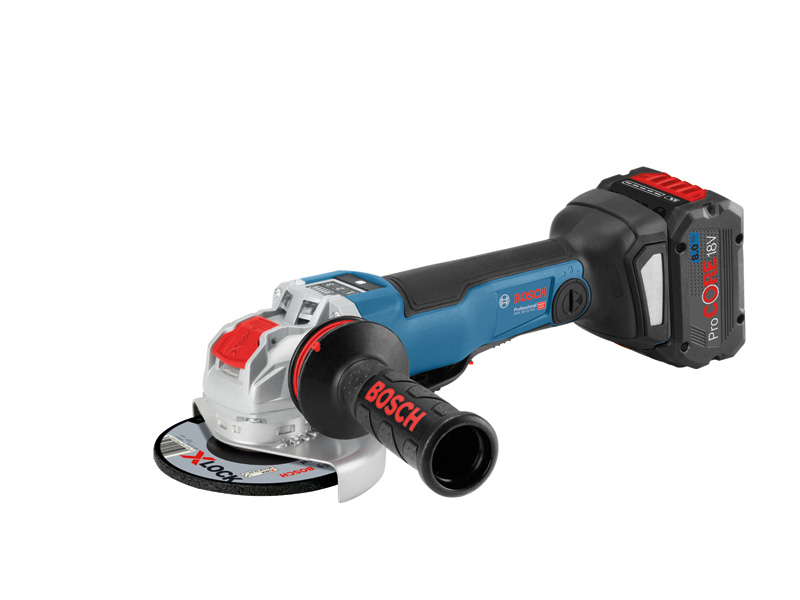 BOSCH Akku-Winkelschleifer mit X-LOCK GWX 18V-10 PSC in L-BOXX