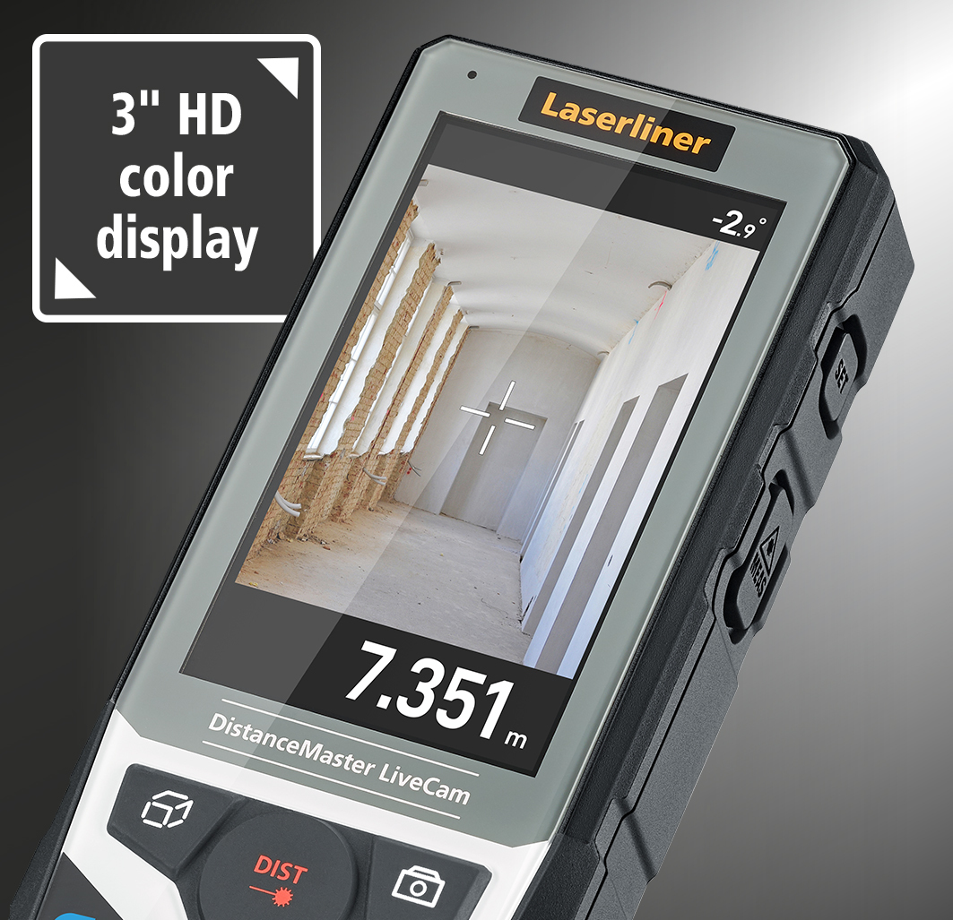 LASERLINER Entfernungsmesser DistanceMaster LiveCam LASERLINER Entfernungsmesser DistanceMaster LiveCam