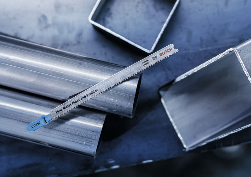 BOSCH PRO Metal Pipes and Profiles T321BF Stichsägeblatt, 132 mm, 5-tlg. BOSCH PRO Metal Pipes and Profiles T321BF Stichsägeblatt, 132 mm, 5-tlg.