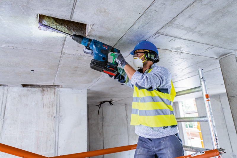 BOSCH Akku-Bohrhammer BITURBO mit SDS max GBH 18V-36 C, 2 x Akku ProCORE18V 8.0Ah BOSCH Akku-Bohrhammer BITURBO mit SDS max GBH 18V-36 C, 2 x Akku ProCORE18V 8.0Ah