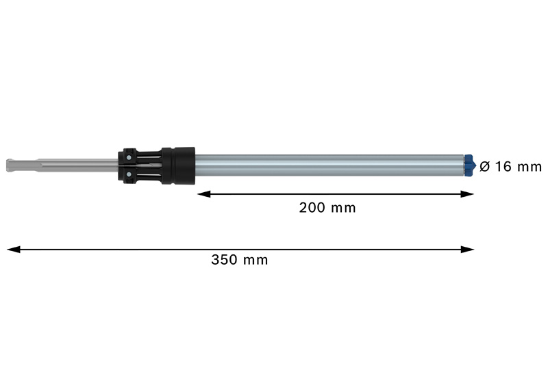 BOSCH EXPERT SDS Clean plus-8X Hammerbohrer 16 x 200 x 350 mm BOSCH EXPERT SDS Clean plus-8X Hammerbohrer 16 x 200 x 350 mm