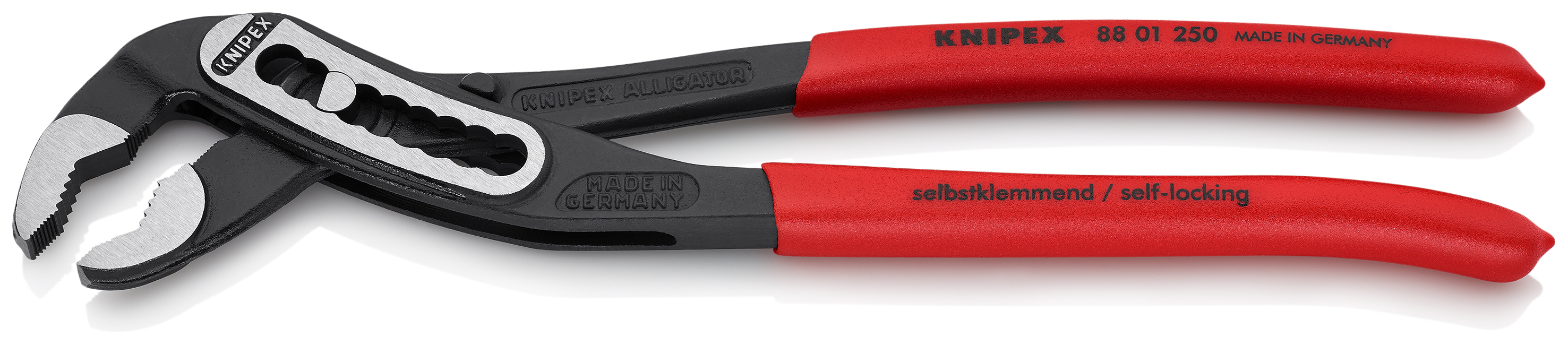 KNIPEX Wasserpumpenzange Alligator schwarz atramentiert 250 mm