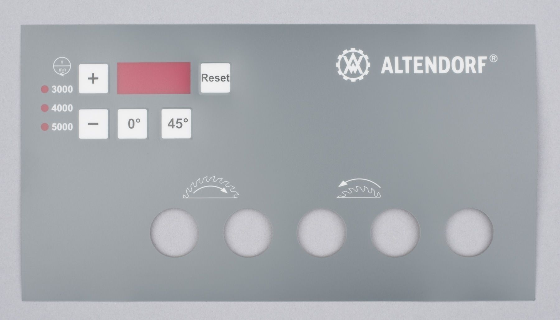 ALTENDORF Bedienfolie WA80