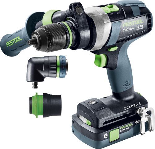 FESTOOL Akku-Bohrschrauber QUADRIVE TDC 18/4 5,0/4,0 I-Set FESTOOL Akku-Bohrschrauber QUADRIVE TDC 18/4 5,0/4,0 I-Set